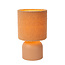 WOOLLY - Tafellamp - Ø 16 cm - 1xE14 - Okergeel - 10516/01/44