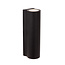 Lucide AKRA - Applique murale intérieure/extérieure - LED - 2x6,5W 2700K - IP54 - Noir