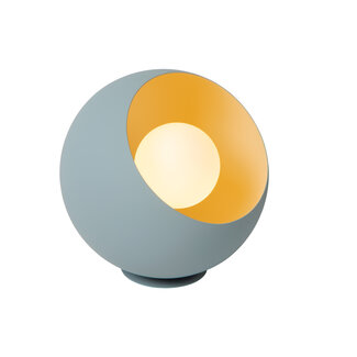 Lucide DOREDOS - Tafellamp - Ø 20 cm - 1xE27 - Pastel blauw