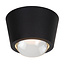 RIGON - Plafonnier - Ø 9 cm - LED - 1x6W 3000K - Noir - 04116/06/30