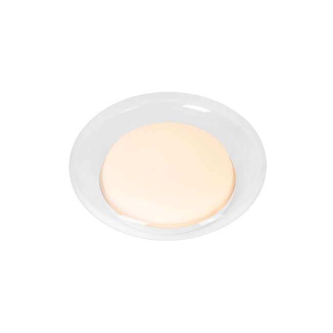 SKETES - Plafonnier - Ø 35,2 cm - LED Dim. - CCT - 1x18W 2700K/5000K - Transparent - 78150/35/60