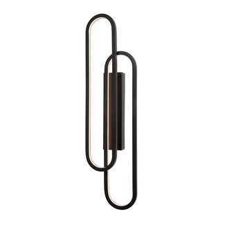 Lucide THELMA - Wall lamp - LED Dimb. - 1x35W 2700K - Black