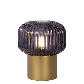 Lucide JANY - Table lamp - Ø 16 cm - 1xE14 - Matt Gold / Brass