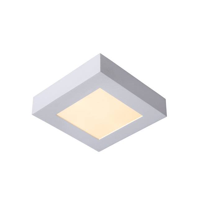 BRICE-LED - Plafonnier de salle de bain - LED Dim. - 1x15W 3000K - IP44 - Blanc - 28117/17/31