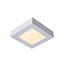 BRICE-LED - Plafonnière Badkamer - LED Dimb. - 1x15W 3000K - IP44 - Wit - 28117/17/31