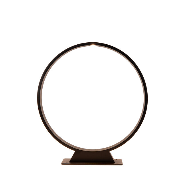 JEREL - Sokkellamp - Ø 40 cm - LED - 1x5W 3000K - IP54 - Zwart - 29830/40/30