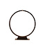 JEREL - Lampadaire - Ø 40 cm - LED - 1x5W 3000K - IP54 - Noir - 29830/40/30