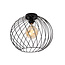 DANZA - Ceiling lamp - Ø 40 cm - 1xE27 - Black - 21128/40/30