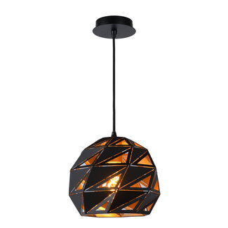 Lucide MALUNGA - Pendant lamp - Ø 25 cm - 1xE27 - Black