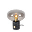 CHARLIZE - Table lamp - Ø 23 cm - 1xE27 - Smoke - 03520/01/65