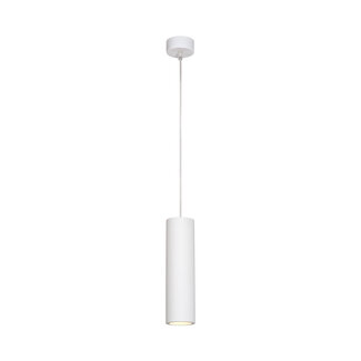 Lucide GIPSY - Pendant lamp - Ø 7 cm - 1xGU10 - White