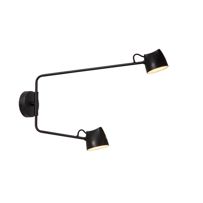 MILNE - Wall lamp - LED Dimb. - 2x8W 2700K - Black - 44216/12/30