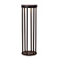 Lucide JACKSON - Lampadaire - Énergie solaire - Ø 16 cm - LED Dim to warm - 1x2W 2850K/3150K - IP65 - Capteur jour/nuit - Noir