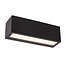 Lucide SUTTON - Wall lamp - Solar energy - LED Dimb. - 1x2W 2850K/3150K - IP54 - Day/night sensor - Black