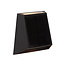 Lucide LUTON - Wandlamp - Zonne-energie - LED Dimb. - 1x1W 2850K/3150K - IP54 - Dag/nacht sensor - Zwart