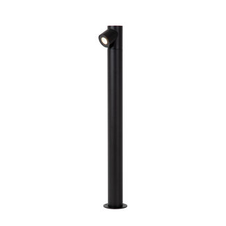 Lucide IBAMBA - Sokkellamp - LED - 1x6W 3000K - IP65 - Zwart