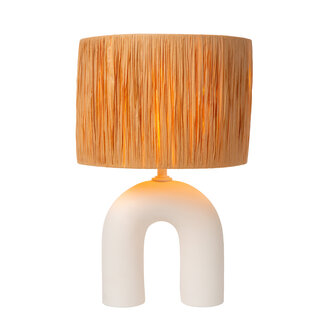 Lucide RONDA - Tafellamp - 1xE27 - Wit