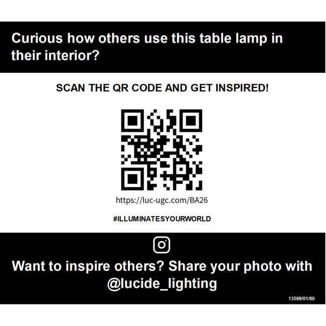 CINTRA - Lampe de table rechargeable - Piles - Ø 9 cm - LED 3 niveaux d'intensité - 1 x 1,5 W 2700 K - Transparente - 13599/01/60