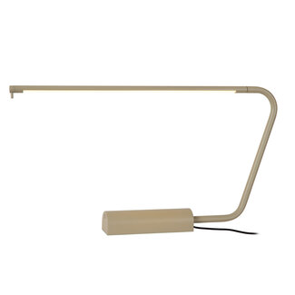 Lucide MADISON - Lampe de bureau - LED Dim to warm - 1x6,5W 2600K/2800K - Taupe