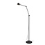 Lucide MILNE - Lampadaire - LED Dimb. - 1x8W 2700K - Noir