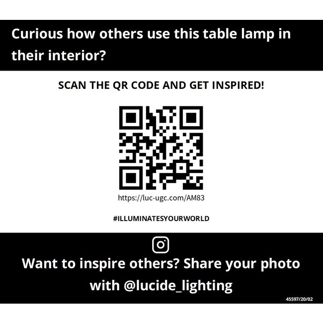 FIRMIN - Table lamp - Ø 20 cm - 1xE27 - Matt Gold / Brass - 45597/20/02