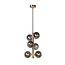 TYCHO - Hanglamp - Ø 25,5 cm - 6xG9 - Mat Goud / Messing - 45474/06/02
