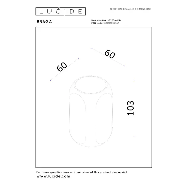 Premium BRAGA - Wall lamp - 1xGU10 - Coffee - 23273/01/96