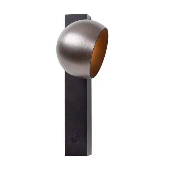 Premium ESFERA - Wandlamp - LED Dimb. - 1x9W 2700K - Grijs ijzer - 23274/09/15