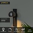 Lucide Premium Premium ESFERA - Wall lamp - LED Dimb. - 1x9W 2700K - Grey iron