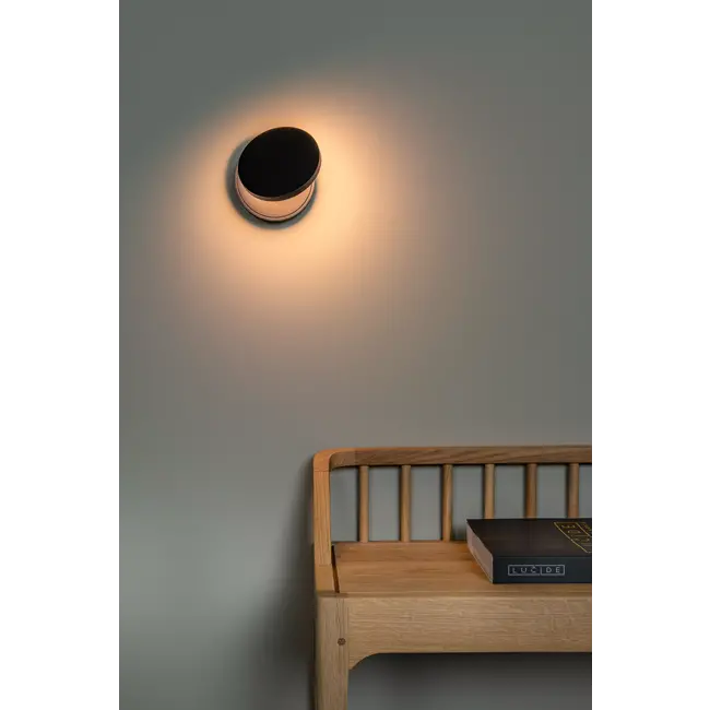 Premium UFOR - Applique - Ø 12 cm - LED Dim to warm - 1800K/3000K - Noir - 57251/06/30