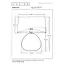 Premium MADUKA - Lampe de table - Ø 45 cm - 1xE27 - Noir - 10550/81/30