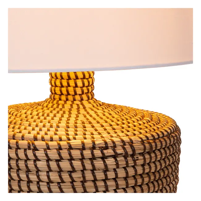 Premium AMBALA - Table lamp - Ø 35 cm - 1xE27 - Natural - 10551/81/73