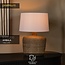 Lucide Premium Lampe de table Premium AMBALA - Ø 35 cm - 1xE27 - Naturel