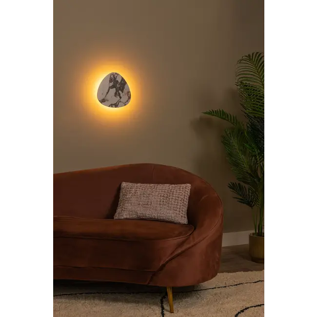 Premium KAMIEN - Wandlamp - LED - 1x11W 2700K - Wit - 42203/10/31