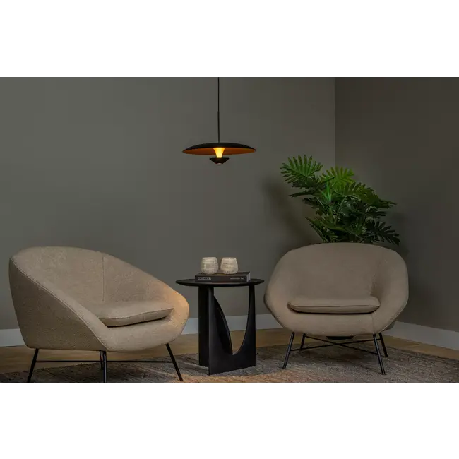 Premium KENNETH - Pendant lamp - Ø 40 cm - LED Dimb. - 1x12W 2700K - Black - 41412/40/30