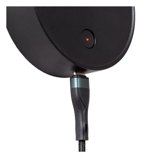 Premium ASJA - Rechargeable Wall Spotlight / Wall Lamp - Battery - LED 3 StepDim - 1x3W 2700K - Black - 41206/03/30