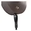 Premium ASJA - Oplaadbare Wandspot / Wandlamp - Accu/Batterij - LED 3 StepDim - 1x3W 2700K - Grijs ijzer - 41206/03/15