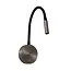Premium ASJA - Oplaadbare Wandspot / Wandlamp - Accu/Batterij - LED 3 StepDim - 1x3W 2700K - Grijs ijzer - 41206/03/15