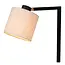 LESLEY - Vloerlamp - 1xE27 - Zwart - 03750/81/30