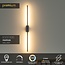Lucide Premium Premium MARNIK - Wall lamp - LED Dimb. - CCT - 1x13W 2700K/4000K - Black