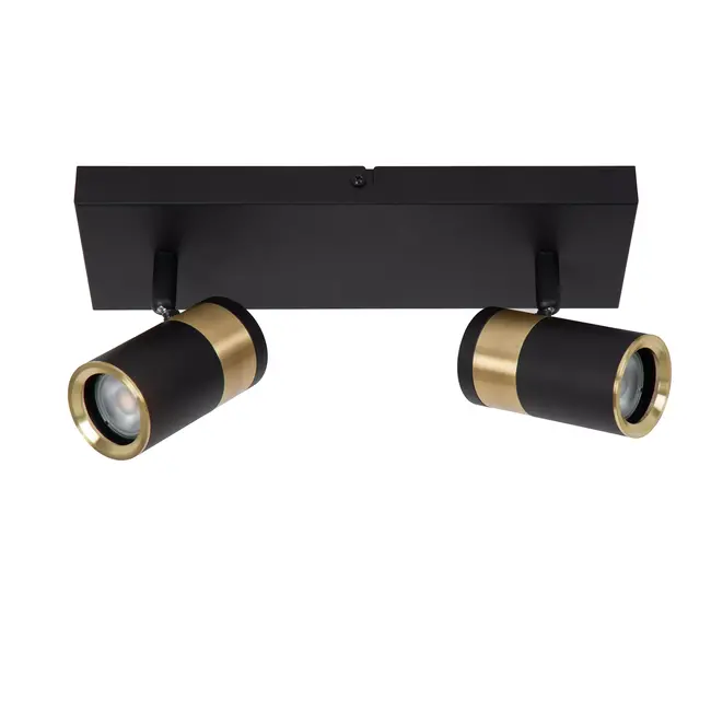 GORIK - Ceiling spotlight - 2xGU10 - Black - 53909/02/30