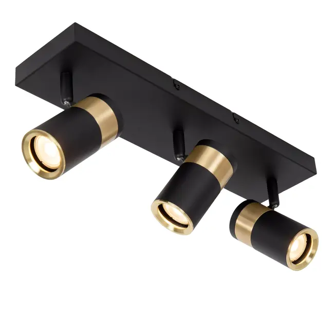 GORIK - Spot de plafond - 3xGU10 - Noir - 53909/03/30