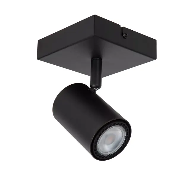 AMIGO - Spot de plafond - 1xGU10 - Noir - 53910/01/30