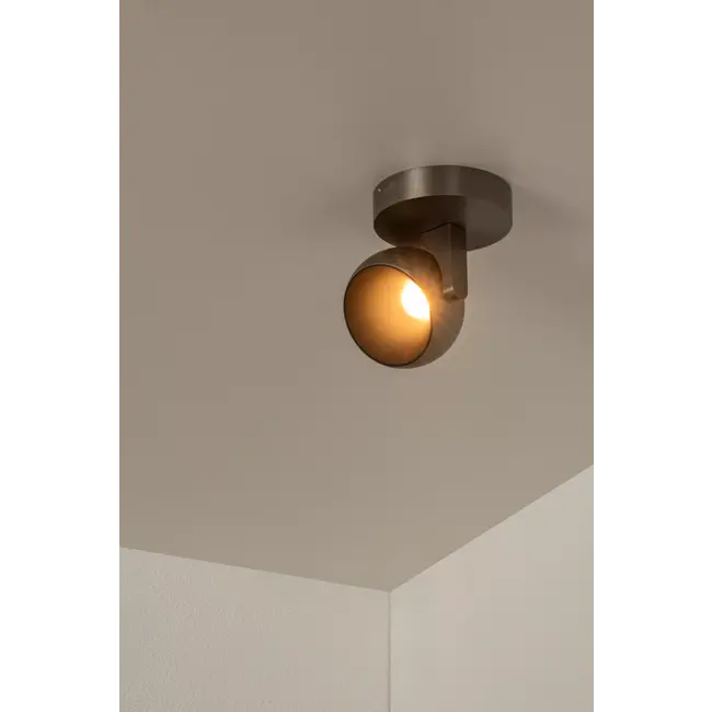 Premium ESFERA - Ceiling spotlight - Ø 11.2 cm - LED Dimb. - 1x11W 2700K - Grey iron - 23974/09/15