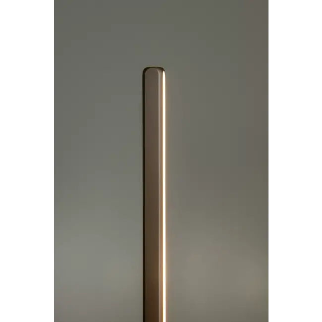 Premium BRAGA - Vloerlamp - Ø 30 cm - LED Dimb. - CCT - 1x22W 2700K/4000K - Koffie - 23772/18/96