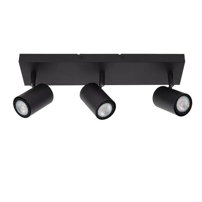 AMIGO - Spot de plafond - 3xGU10 - Noir - 53910/03/30