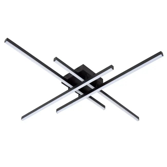 NOVAK - Plafonnier - LED Dim. - CCT - 1x42W 2700K/4000K - Noir - 78100/42/30