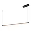 Premium BRAGA - Hanglamp - LED Dimb. - CCT - 1x36W 2700K/4000K - Koffie - 23472/36/96