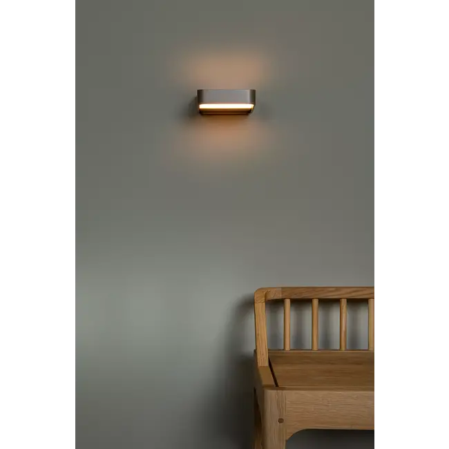 Premium SILVI - Oplaadbare Wandlamp - Accu/Batterij - LED Dimb. - 1x3,7W 2700K - Roest bruin - 23275/04/97