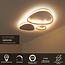 SAMLING - Plafonnier - LED Dim. - CCT - 1x30W 2700K/4000K - Taupe - 78102/30/41